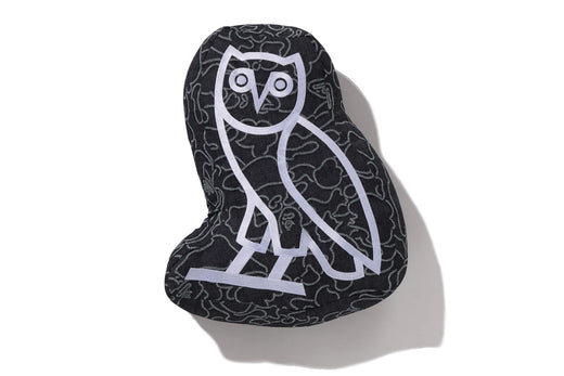 【 BAPE X OVO 】NEON 1ST CAMO JACQUARD DENIM CUSHION