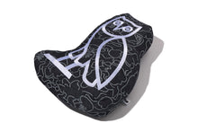 【 BAPE X OVO 】NEON 1ST CAMO JACQUARD DENIM CUSHION