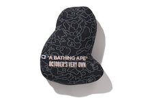 【 BAPE X OVO 】NEON 1ST CAMO JACQUARD DENIM CUSHION