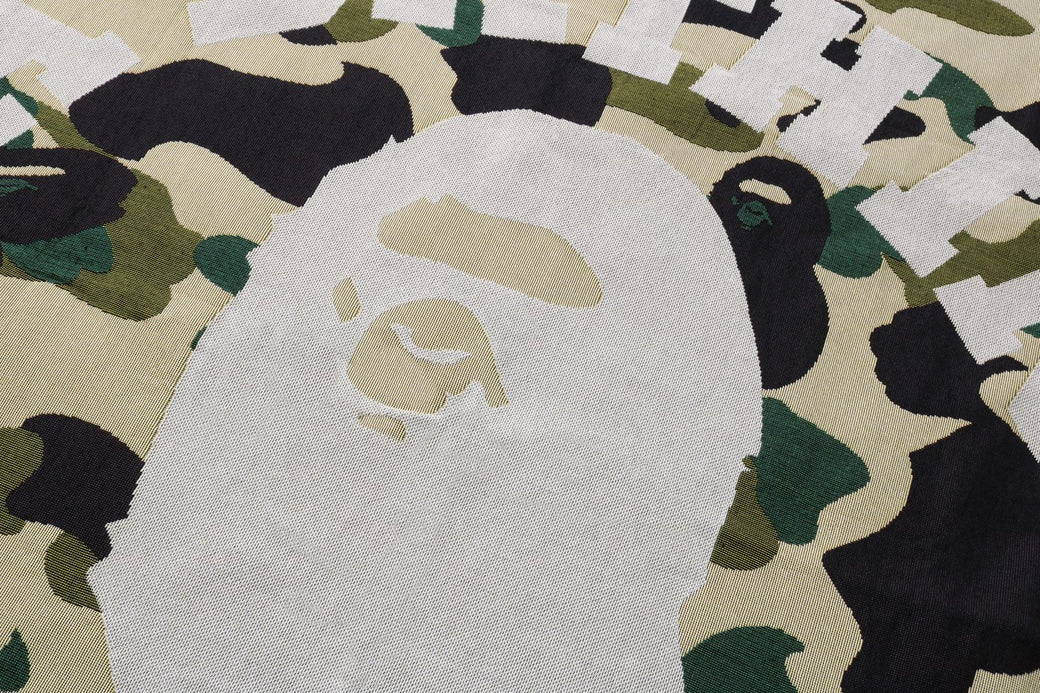 1ST CAMO JACQUARD BLANKET | bape.com