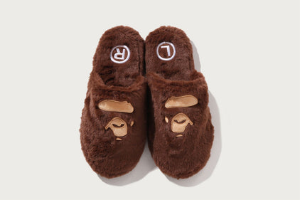 APE HEAD  SLIPPERS