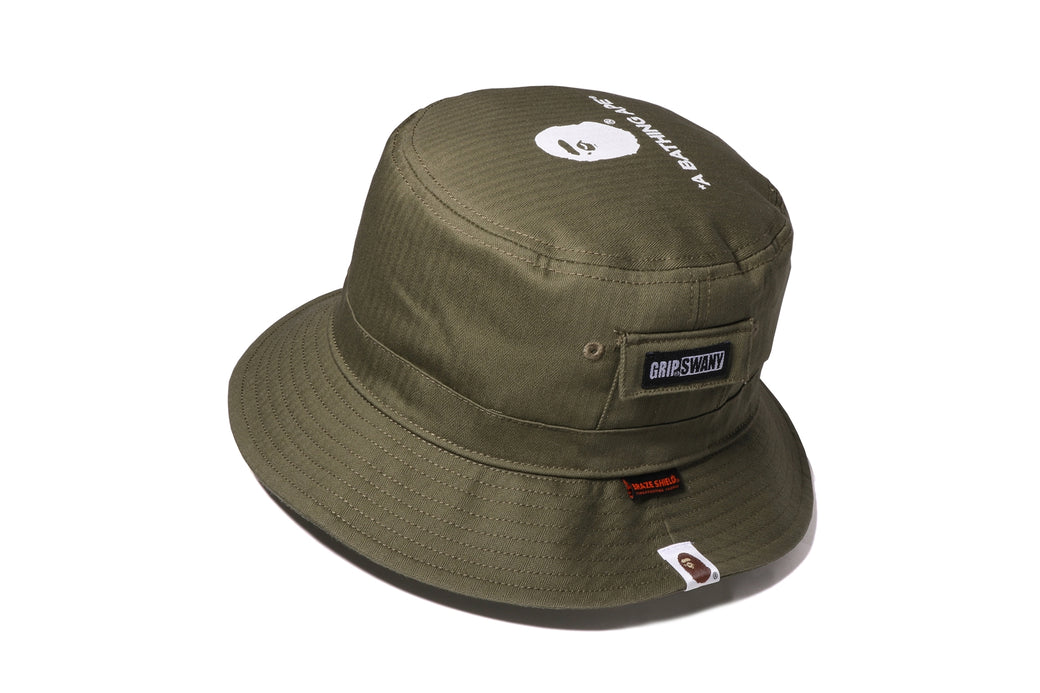 BAPE X GRIP SWANY 】FIREPROOF BUCKET HAT | bape.com