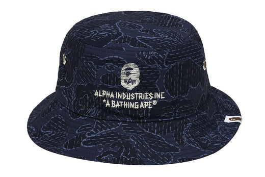 【 BAPE X ALPHA INDUSTRIES 】MILITARY HAT