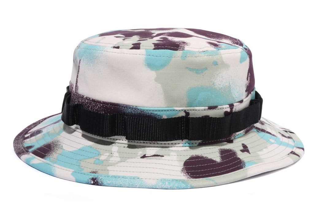 A BATHING APE エイプ CAMO MILITARY HAT A BATHING APE® 1st Camo Slogan Cap | Bape official website
