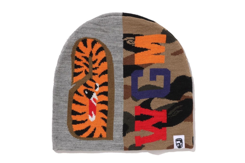 1ST CAMO SHARK KNIT CAP | bape.com