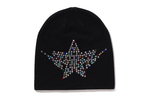 エイプ　スタッズ　ビーニー CRYSTAL APE HEAD BEANIE | bape.com