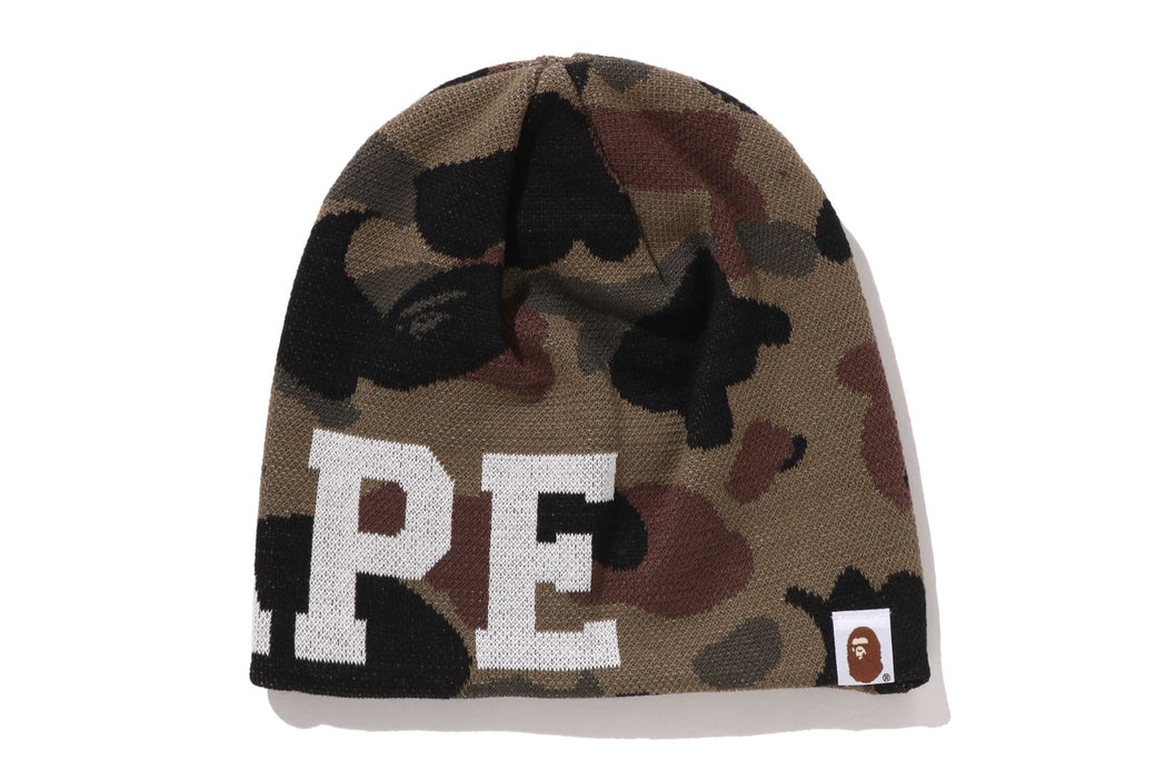 帽子 Bape Abc Camo Knit Cap A BATHING APE® Abc Camo Knit Cap | Bape official website – INT