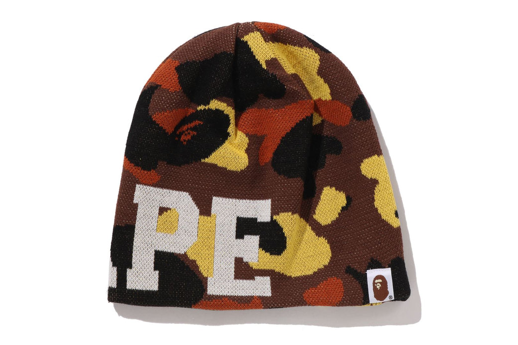 1ST CAMO KNIT CAP | bape.com