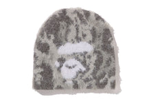 WILD LEOPARD PATTERN APE FACE KNIT CAP