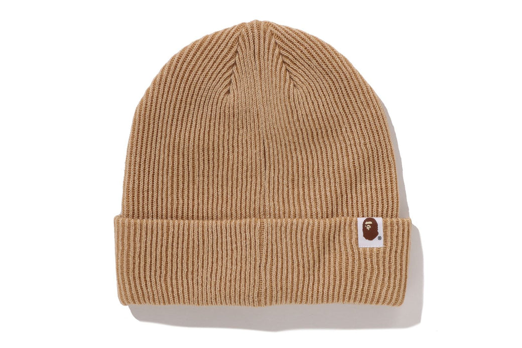 【新品・美品】A BATHING APE ベージュ ニット帽 F A BATHING APE KNIT CAP | bape.com