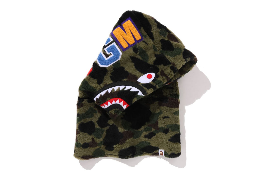 1ST CAMO SHARK BOA SNOOD | bape.com