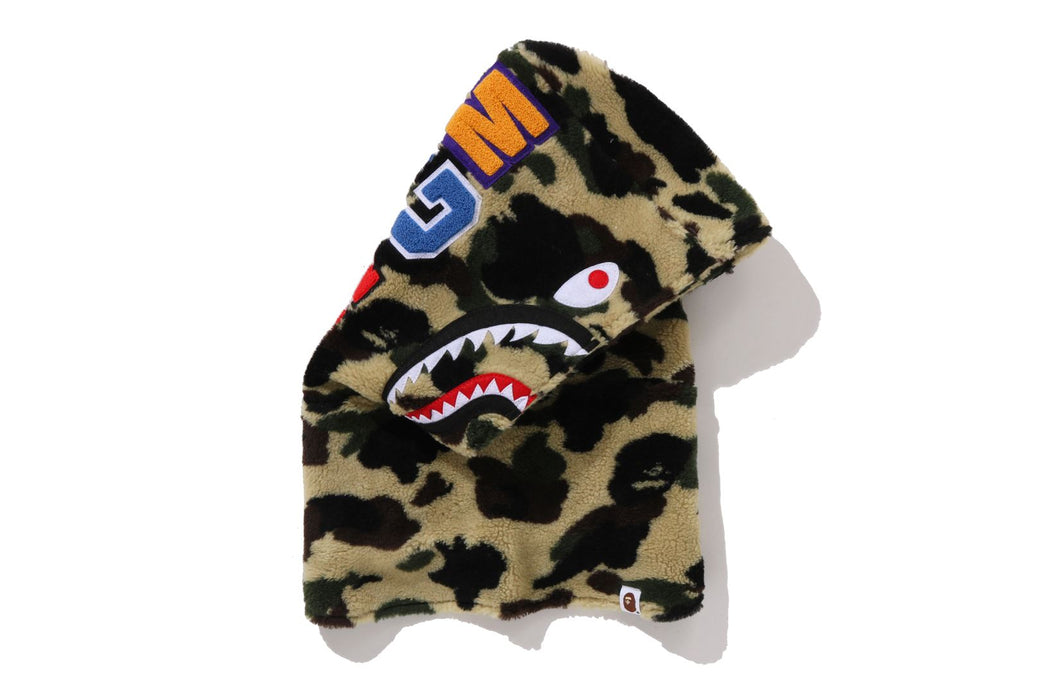 1ST CAMO SHARK BOA SNOOD | bape.com