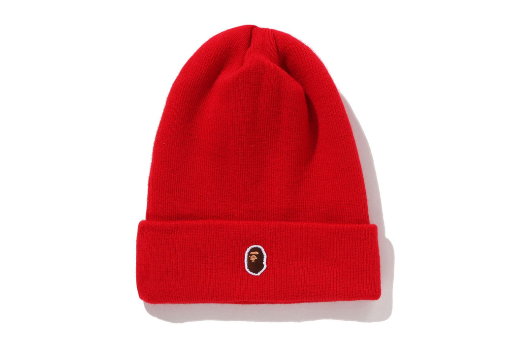 APE HEAD ONE POINT NEW ERA KNIT CAP | bape.com