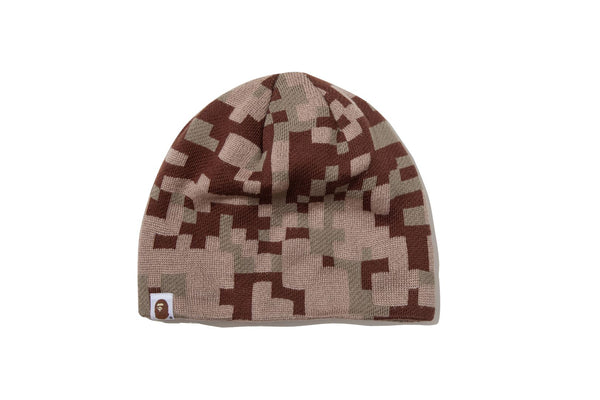 BAPE BY KAZUKI KURAISHI 】UAP CAMO BEANIE | bape.com