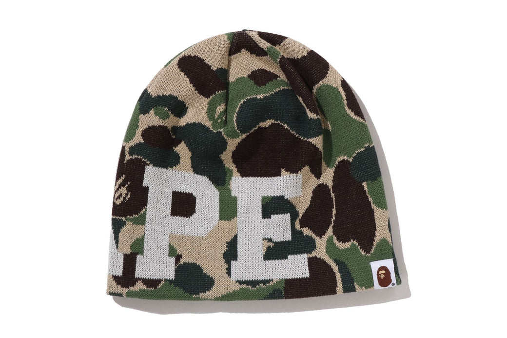 ABC CAMO KNIT CAP | bape.com