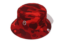 COLOR CAMO BUCKET HAT