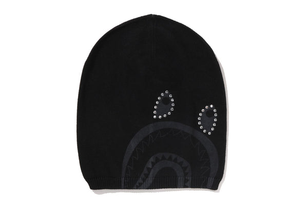 CRYSTAL SHARK KNIT CAP | bape.com