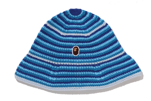 APE HEAD ONE POINT STRIPE KNIT HAT | bape.com