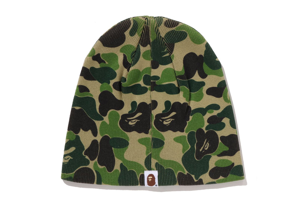 Bape Abc Camo Knit Cap ビーニー A BATHING APE（アベイシングエイプ）の「ABC CAMO KNIT CAP（ニット