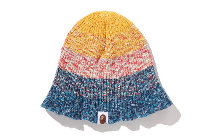 GRADATION APE HEAD KNIT CAP