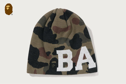 1ST CAMO KNIT CAP