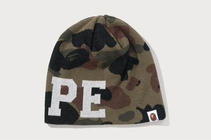 1ST CAMO KNIT CAP