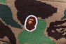 ONE POINT ABC CAMO JACQUARD KNIT BUCKET HAT