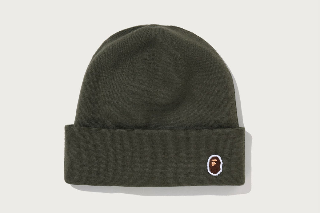 APE HEAD ONE POINT KNIT CAP | bape.com