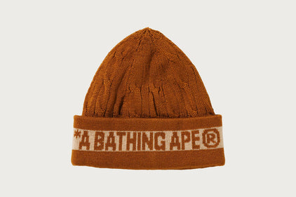 BAPE CABLE KNIT CAP