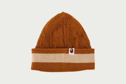 BAPE CABLE KNIT CAP