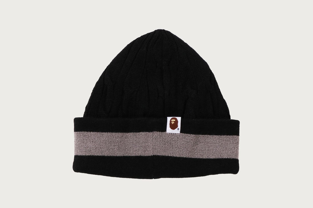 BAPE CABLE KNIT CAP | bape.com