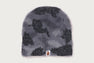 COLOR CAMO FURRY BEANIE