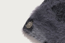 COLOR CAMO FURRY BEANIE