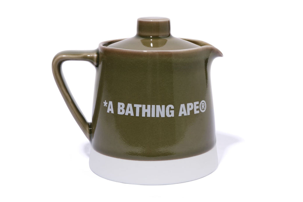 LOGO PORCELAIN TEA POT | bape.com