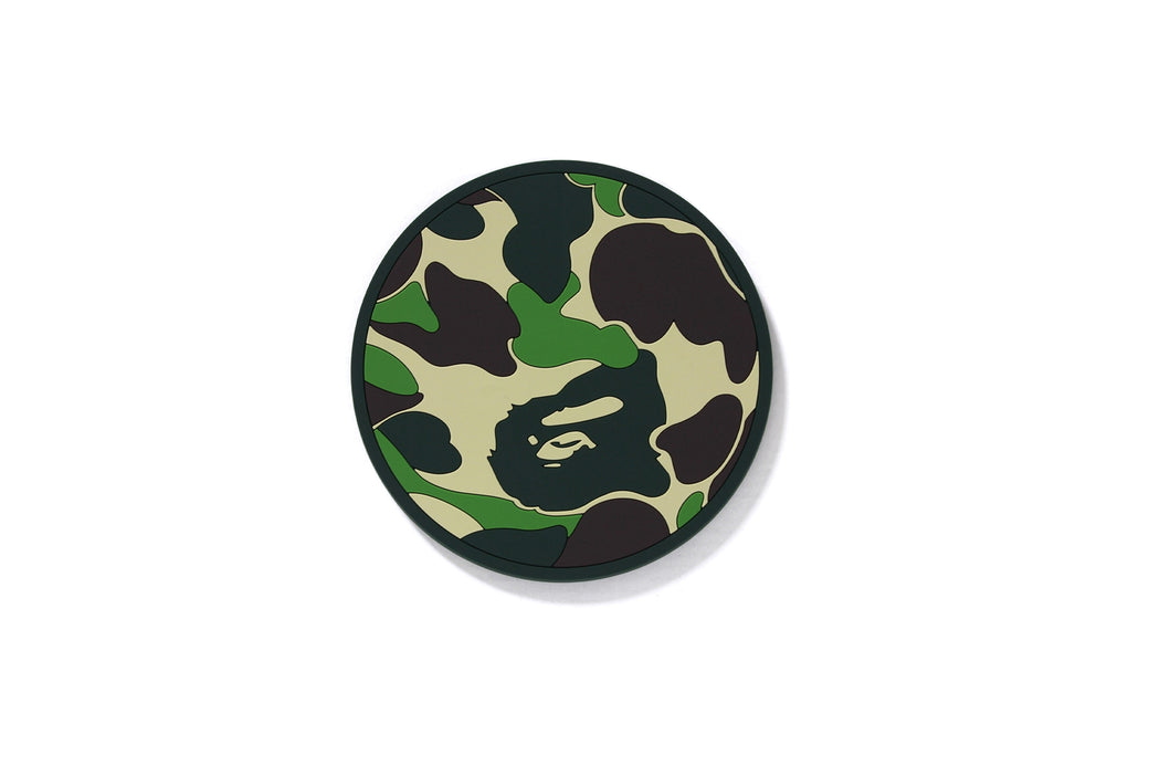 A BATHING APE - BAPE(R) ABC CAMO RUBBER COASTER ゴムコースター ABC CAMO RUBBER COASTER | bape.com