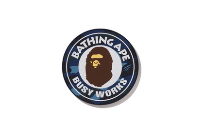 COLOR CAMO BUSY WORKS RUBBER COASTER