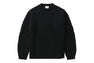【 BAPE BLACK 】MOHAIR CABLE KNIT SWEATER