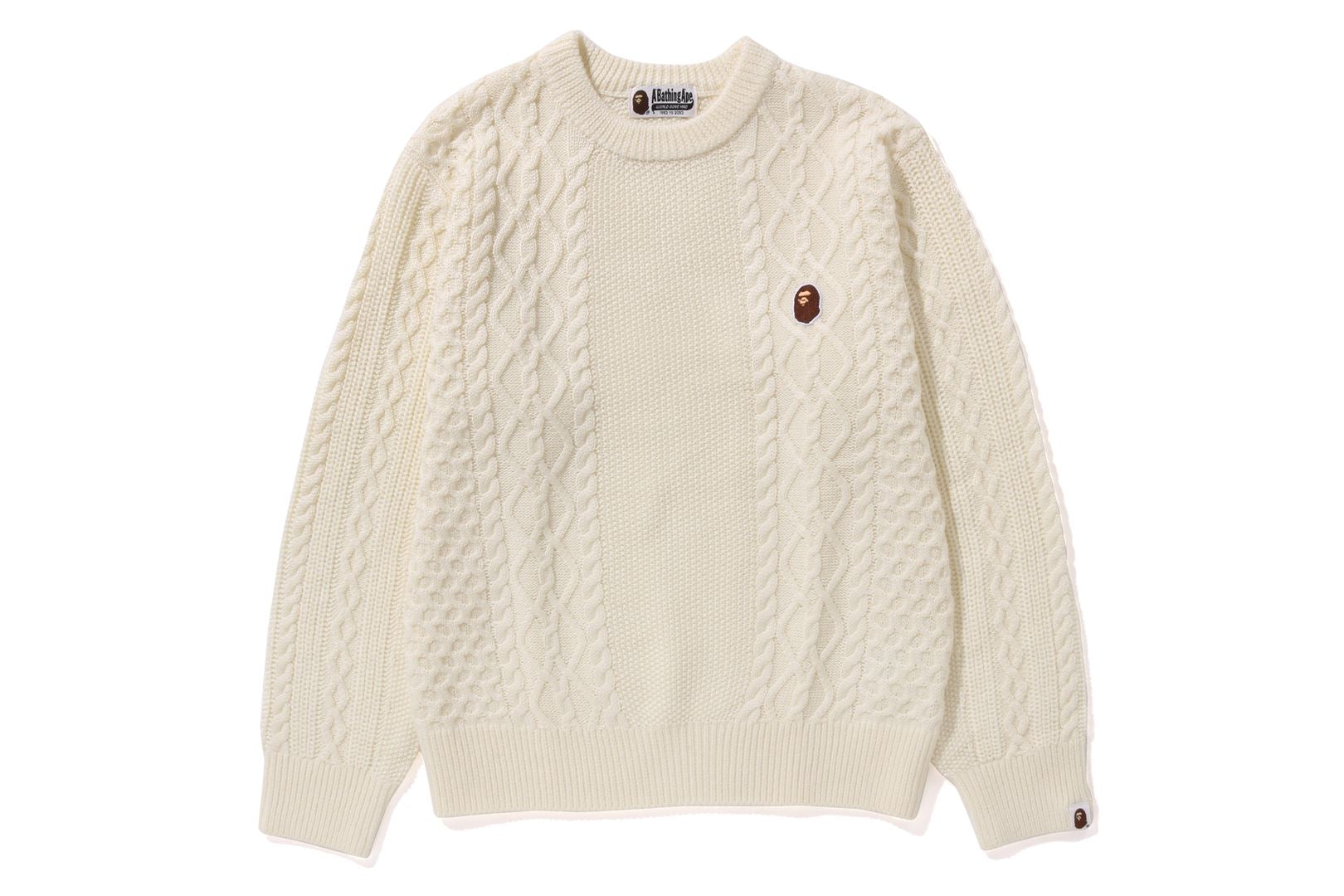 APE HEAD ONE POINT KNIT SWEATER | bape.com