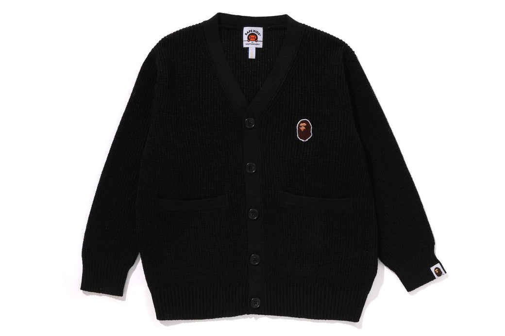 APE HEAD ONE POINT KNIT CARDIGAN | bape.com