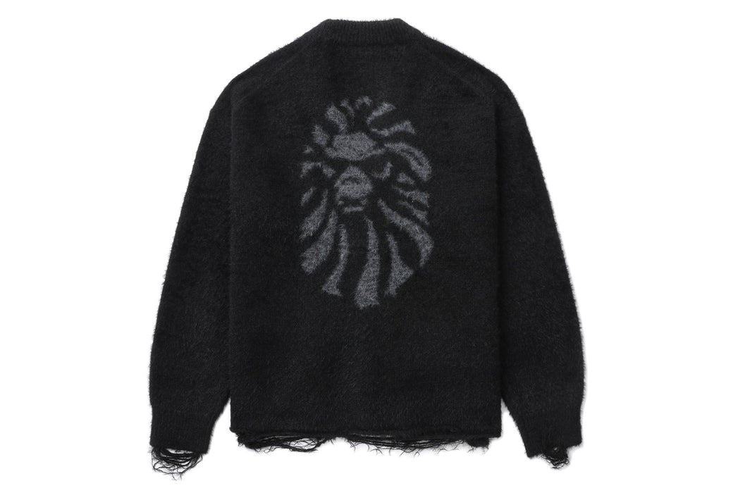 BAPE BLACK LOGO CARDIGAN | bape.com