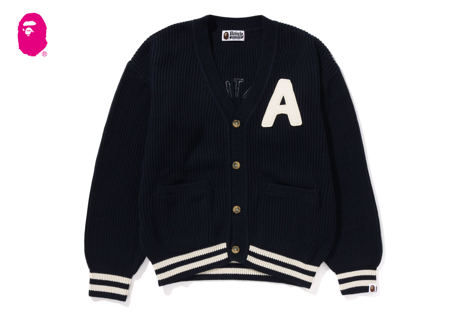 A BATHING APE® BAPE Knit Cardigan | Bape official website