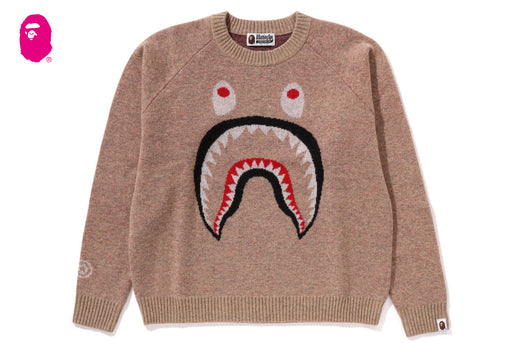 SHARK WOOL MIX SWEATER | bape.com