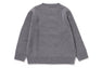 APE HEAD WOOL MIX KNIT SWEATER