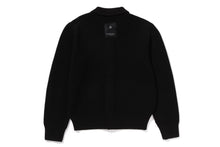 BAPE BLACK CROCHET CARDIGAN