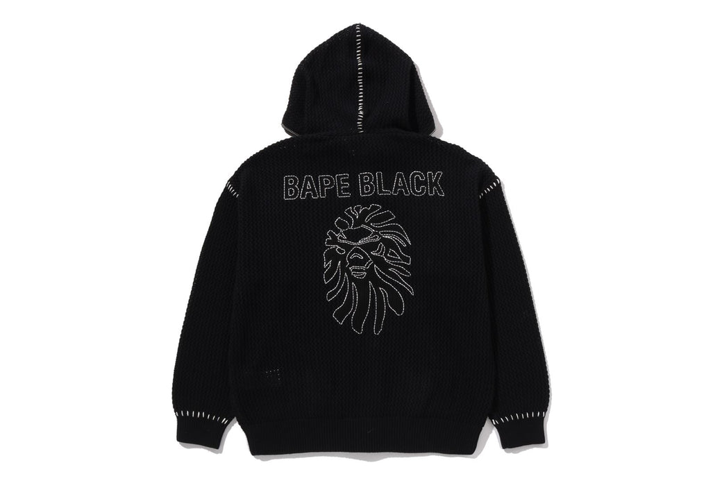 CROCHET ZIPPED HOODIE | bape.com
