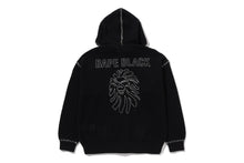 CROCHET ZIPPED HOODIE