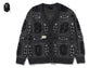 BAPE MAD FACE TRIBAL CARDIGANS