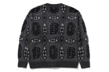 BAPE MAD FACE TRIBAL CARDIGANS