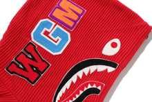 SHARK FULL ZIP KNIT HOODIE