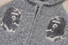 BAPE LOGO METALLIC COWICHAN KNIT